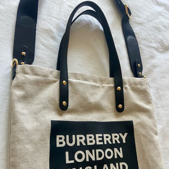 Burberry Canvas Tote - Picture 8 of 9
